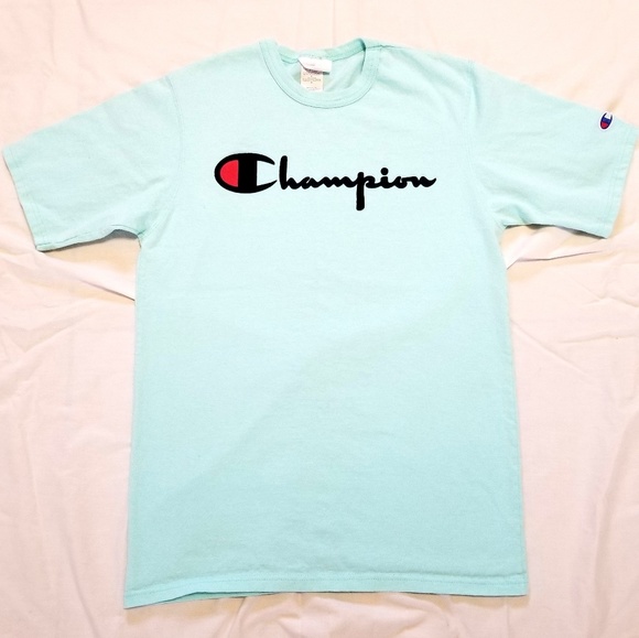 turquoise champion shirt